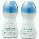 Oriflame Activelle Anti-perspirant 24h Deodorant Cotton Dry - 50ml x 2