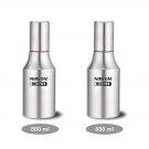 NIRLON Stainless Steel Oil Dispenser 800ml capacity x 2 (Set of 2)