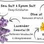 Soulflower Bath Salt - Lavender (500gm)