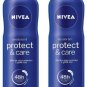 Nivea Protect and Care Deodorant Body Spray For Women, 150ml x 2 (Pack of 2)