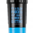 My 60 Minutes Gym Shaker Bottle 500ml with 2 Storage Compartments