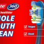 Colgate Toothbrush Soft Bristles - 360 Degree Whole Mouth Clean (Pack of 3)