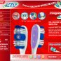 Colgate Toothbrush Soft Bristles - 360 Degree Whole Mouth Clean (Pack of 3)