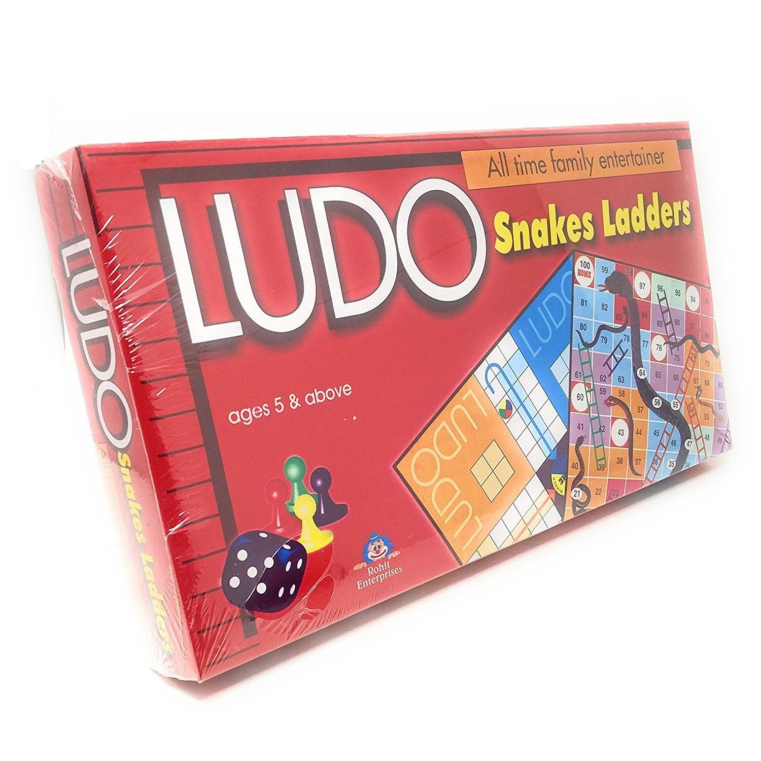 Ludo Snakes And Ladder Board Game For Kids & Family