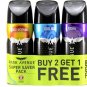 Park Avenue Good Morning + Storm + Cool Blue Deodorant For Men 130ml x 3
