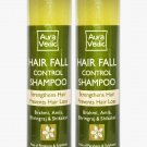 AuraVedic Hair Fall Control Shampoo - Brahmi Amla Bhringraj Shikakai 250ml x 2
