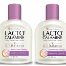 Lacto Calamine Daily Face Care Lotion Oil Balance, 120ml x 2 (Pack of 2)
