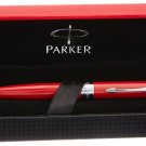 Parker Aster Red Chrome Trim Ball Pen