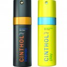 Cinthol Intense & Play Deodorants for Men 150ml x 2 (Pack of 2)