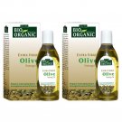 Indus Valley Bio Organic Extra Virgin Olive Massage Oil 100ml x 2 (Pack of 2)