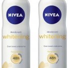 Nivea Whitening 48H Floral Touch Deodorant For Women, 150ml x 2 (Pack of 2)