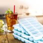 Silicone Reusable Ice Cube Trays with Removable Lid - Set of 4