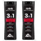 Brylcreem 3 in1 Conditioning Shampoo For Men -  200 ml x 2 (Pack of 2)