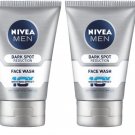 Nivea Men Dark Spot Reduction Face Wash (10X whitening) 100gm x 2 (Pack of 2)