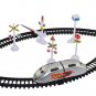 High-Speed Metro Train with Track and Signal Accessories - Battery Operated