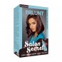 BBLUNT Salon Secret Creme Hair Colour, Reddish Brown, 100gm with Shine Tonic