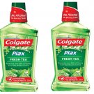 Colgate Plax Mouthwash Fresh Tea  - 250ml x 2 (Pack of 2)