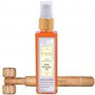 BodyHerbals Natural Lavender Vanilla Stress Relief Body Massage Oil (100ml)