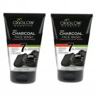 OxyGlow Charcoal Face Wash 100ml x 2 (Pack of 2)