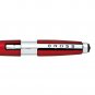 Cross Edge Rolling Ball Pen, Red with Polished Chrome