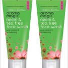 Aroma Magic Neem & Tea Tree Face Wash 100ml x 2 (Pack of 2)