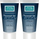 Jolen Musk Face Wash For Men 150gm x 2 (Pack of 2)
