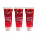 Vaadi Herbals Strawberry Scrub Face Wash With Mulberry Extract (60ml x 3)