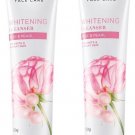 Avon Naturals Rose & Pearl Whitening Cleanser 100gm x 2 (Pack of 2)