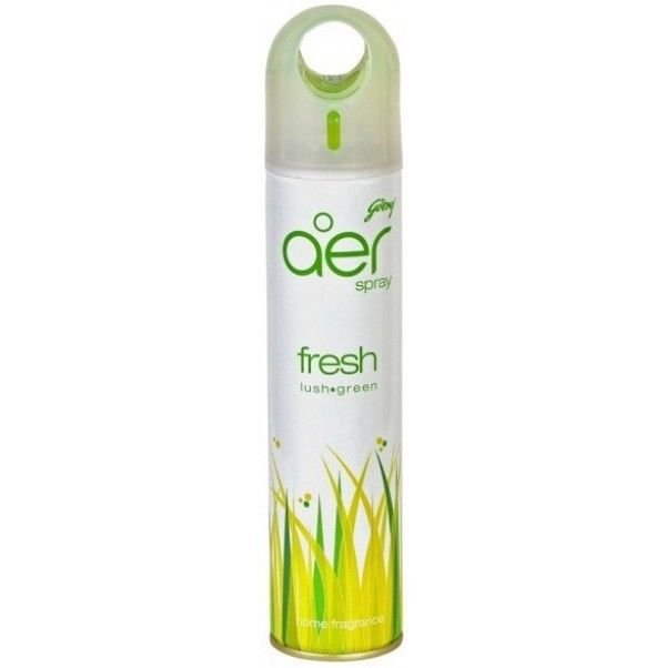 Godrej aer Home Air Freshener Spray300ml Fresh Lush Green