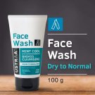 Ustraa Men Face Wash for Dry Skin Mint Cool - 100gm