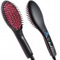 Qualimate Simply Straight Ceramic 2 in 1 Hair Straightener Brush