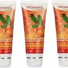 Patanjali Orange Honey Face Wash - 60ml x 3 (Pack of 3)