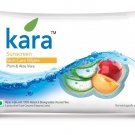 Kara Sunscreen Skin Care Wipes SPF-20 with Aloe Vera, Plum & Vitamin E, 30 Wipes