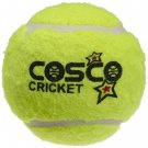 Cosco Light Weight Cricket Tennis Ball, Pack of 6 (Yellow)