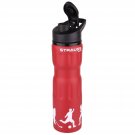 Strauss Stainless-Steel Water Bottle, 750ml (Red)