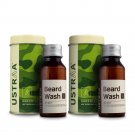 Ustraa Woody Beard Wash - 60ml x 2 (Pack of 2)
