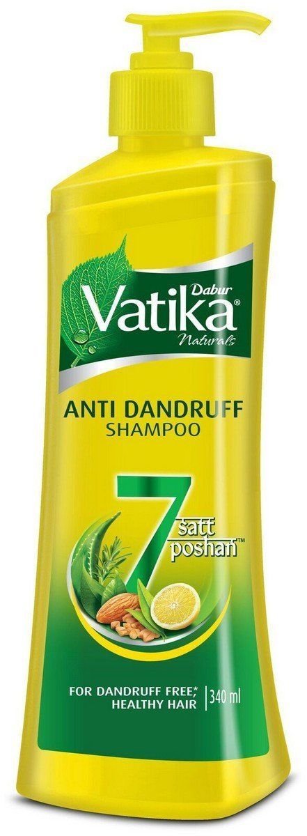 Dabur Vatika Anti Dandruff Shampoo 340ml