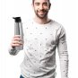 Zafos Stainless Steel Sipper Water Bottle Set of 2 (1000ml x 2)