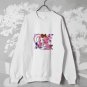 Days of Pastel Sugar Girl Sweatshirt WHITE and PINK