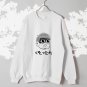 kuso-ttare osomatsu totty crazy angry sweatshirt japan WHITE and BLACK