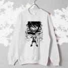 Attack on titan eren sweatshirt WHITE and BLACK Attack on titan eren sweatshirt WHITE and BLACK