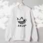 Studio Ghibli Totoro adidas sweatshirt japan WHITE and BLACK