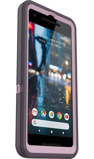 Purple Defender Case for Google Pixel 2 (Not XL)