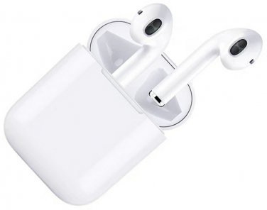 True Wireless Earbuds with Wireless Charging Case for iPhone, iPad