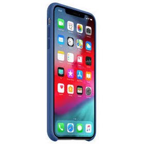 Silicone Cover Case for iPhone XS Max - Delft Blue