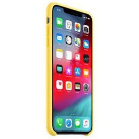 Silicone Cover Case for iPhone XS Max - Canary Yellow