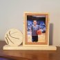 Personalized 4 x 6 Picture Frame with Carved Basketball, Picture Frame, Photo Frame