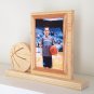 Personalized 5 x 7 Picture Frame with Carved Basketball, Picture Frame, Photo Frame