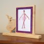 Personalized 4 x 6 Picture Frame with Carved Ballet Girl, Picture Frame, Photo Frame