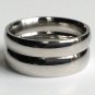 2 pcs Personalized Titanium Steel Couples Rings, Engagement Rings, Wedding bands, His and Her Rings